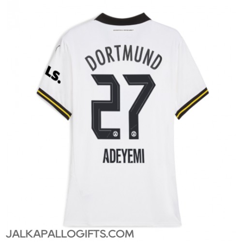 Borussia Dortmund Karim Adeyemi #27 Kolmaspaita Naiset 2024-25 Lyhythihainen